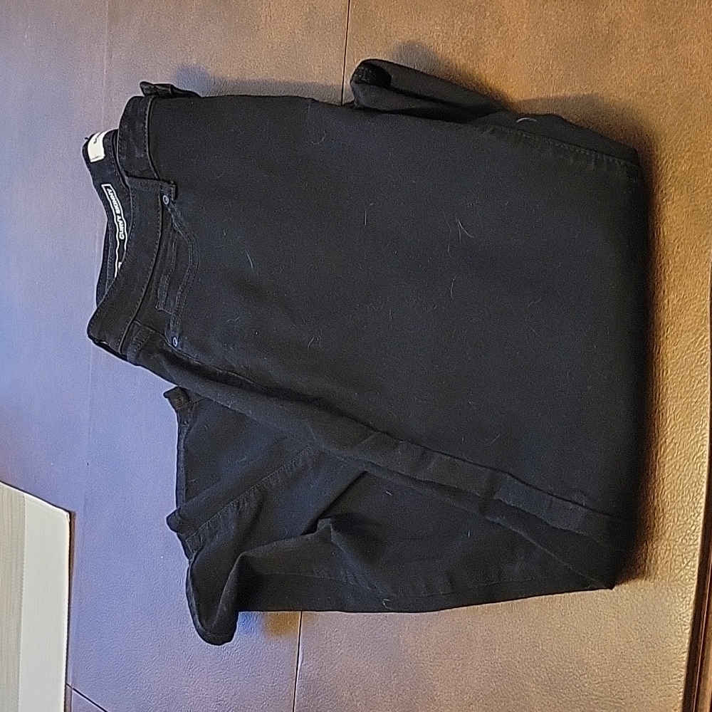 Sonoma black curvy skinny jeans.